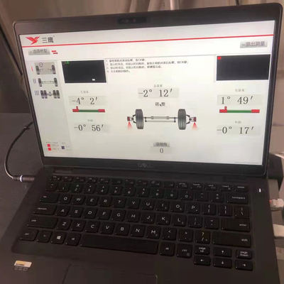 Dell Eagle Eye 3D Truck Wheel Alignment Machine Fully Electronic Measurement