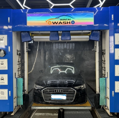 Automatic Rollover Car Wash System Galvanized Steel With Drying System