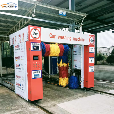 IP68 Waterproof Motor Reciprocating 5-Brush Car Washing Machine with -Chic Design
