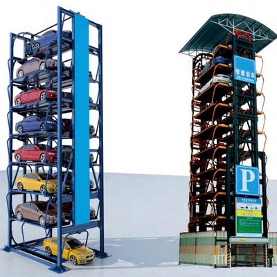 3000KGS Loading Capacity Vertical Rotary Parking System AC 3p For 20 Cars
