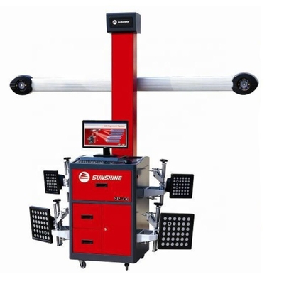 Waterproof And Oil Proof Truck Wheel Alignment Machine For Top Notch 4 Wheel Alignment