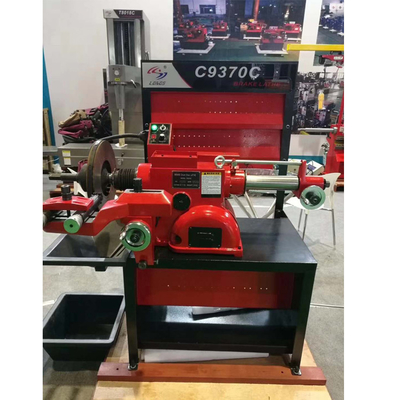 350kg 0.75kw Brake Drum Cutting Machine C9370C 3 Spindle Speed Adjustable