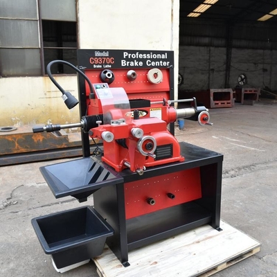 350kg 0.75kw Brake Drum Cutting Machine C9370C 3 Spindle Speed Adjustable