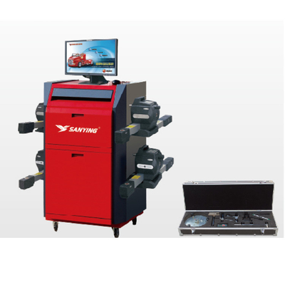 110V Laser Vehicle Alignment Machine For Commercial Vehicles Truck Wheel Aligner