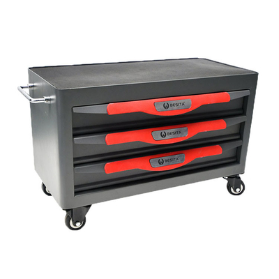 53pcs Four Wheel Car Mechanic Tool Set 3 Drawers for repairing workshop
