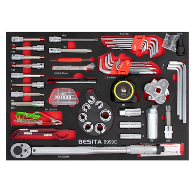 BESITA Grey 6691 257pcs Mechanic Tool Set For Off Road Vehicle Repair