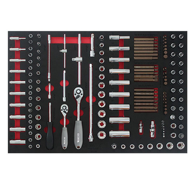 365pcs Tool Set Trolley 7 Drawer Trolley Movable For Garage Space Saving