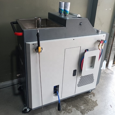 Cylinder 500ml Industrial Refrigerant Recovery Machine 110V For AC Air Fresh Machine