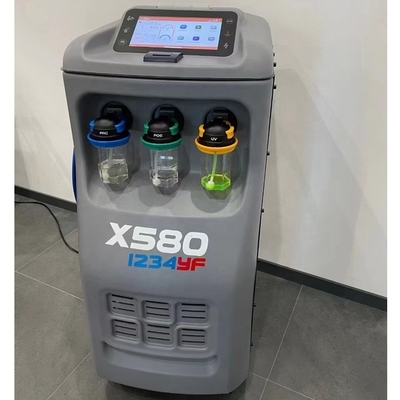 R1234yf Grey Automatic AC Recovery System 350ML With High Accuracy