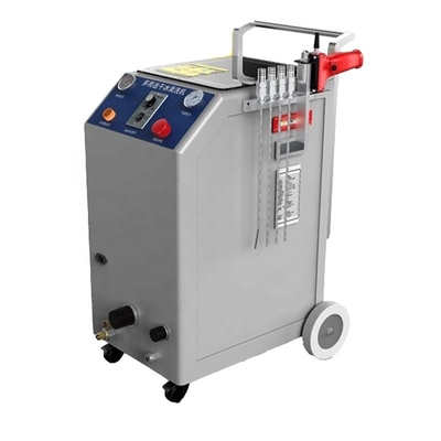 Grey Dry Ice Blasting Machine 1.5kg/Min Capacity For Cleaning Car Engine Carbon