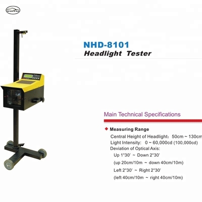 AC220V NHD-8101 Headlight Testing Machine For Automotive And Motorcycle