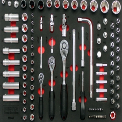 Convenient Trolley Tool Set for Workshop Car Maintenance 3 Drawers 1 Included