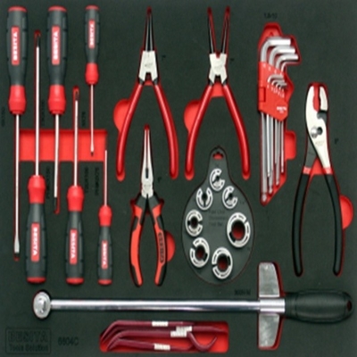 Convenient Trolley Tool Set for Workshop Car Maintenance 3 Drawers 1 Included