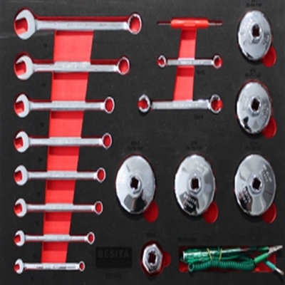 Convenient Trolley Tool Set for Workshop Car Maintenance 3 Drawers 1 Included