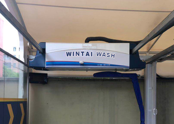 Metal Frame Fully Automatic Touchless Car Wash Machine WT360 150L Water Consumption