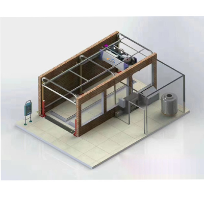 120 Bar Fully Automatic 4 Air Dryeres Car Wash Water Recycling System 360 Touch Free Car Wash 24-hour Service Automatic Car Washing Robot