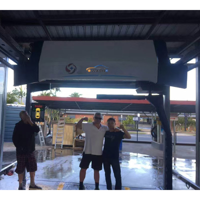 120 Bar Fully Automatic 4 Air Dryeres Car Wash Water Recycling System 360 Touch Free Car Wash 24-hour Service Automatic Car Washing Robot