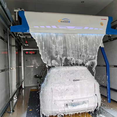 360 Rollover Car Wash Automatic Touchless Car Wash Machine With Total Weight / Volume Automatic Car Washing Robot ≥2100kgs/≥7.5cube