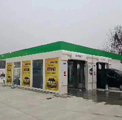 Tunnel  Type Automatic Car Washing Machine with 14 brushes EVA Brushes Automated Car Wash Equipment