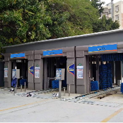 Tunnel  Type Automatic Car Washing Machine with 14 brushes EVA Brushes Automated Car Wash Equipment
