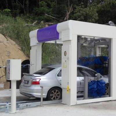 Seven Brushes Auto Car Wash Machine High Pressure Car Wash Machine PLC Control System