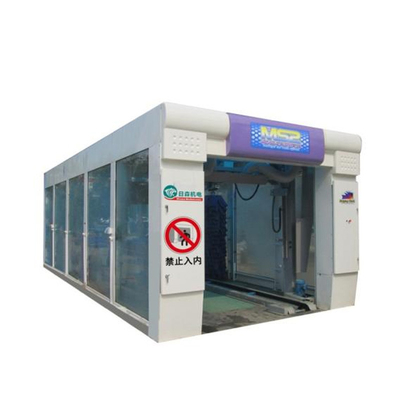 Tunnel  Type Automatic Car Washing Machine With 9 Brushes EVA Brushes Automated Car Wash Equipment