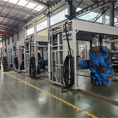 5 Brushes Fully Automatic Rollover Car Wash Machine  EVA Brushes Automated Car Wash Equipment Automatic Car Washer
