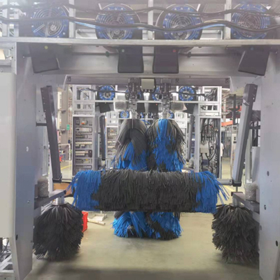 5 Brushes Fully Automatic Rollover Car Wash Machine  EVA Brushes Automated Car Wash Equipment Automatic Car Washer