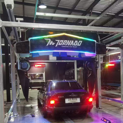 Rollover Car Wash System 304 Stainless Steel  Automatic Touchless Car Wash Machine Automatic Car Washing Robotical Touchless Car Wash Equipment