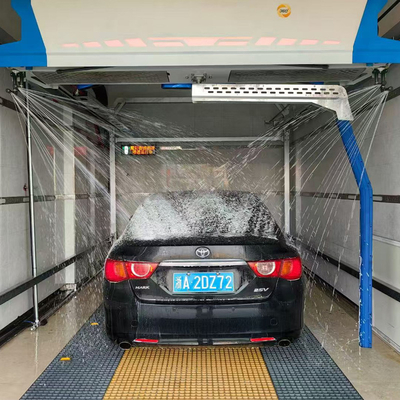 High Pressure TFully Automatic Car Wash System  Touch Free Car Wash Machine with single arm  Reverse Osmosis Water Machine