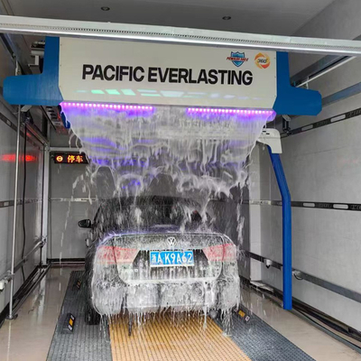 High Pressure TFully Automatic Car Wash System  Touch Free Car Wash Machine with single arm  Reverse Osmosis Water Machine