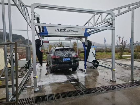 360 Car Wash Water Reclamation System With Water Flushing Pressure 120 BarTouchless Car Wash Equipment