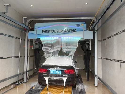 6 Air Dryeres  Automatic Touch Free Car Wash 24-hour Service Fully Automatic Car Wash System 100-130 Bar Rollover Car Wash System