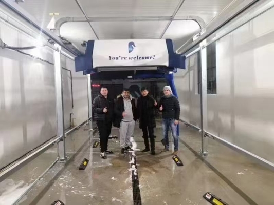 360 degree rotating arms Automatic Car Wash Machine Intelligent Automatic Brushless Car Wash  Car Wash Machine Fully Automatic