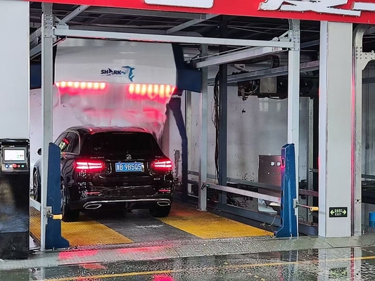 Three axis moving Touch Free Car Wash Machine High Water Flushing Pressure Auto Car Wash Machine 360 Car Wash Touchless Machine