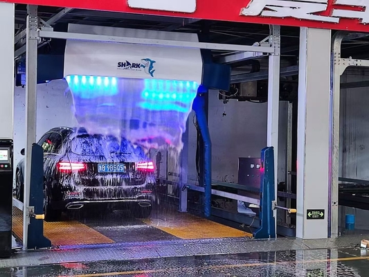 Three axis moving Touch Free Car Wash Machine High Water Flushing Pressure Auto Car Wash Machine 360 Car Wash Touchless Machine