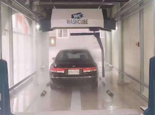 360 Automatic car washing robot  Two axis moving Automatic Touchless Car Wash Machine Hight pressure  Reverse Osmosis Water Machine