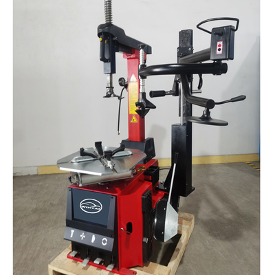 Pneumatic Automotive Tire Changer with Right arm assist system Fitting Car Tyre Changer Machine Automatic positioning function Car Tyre Changer Machine Free lifting positioning tire fitting machine