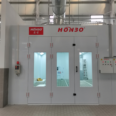 Diesel Burner Car Spray Booth For Auto Repair Shop