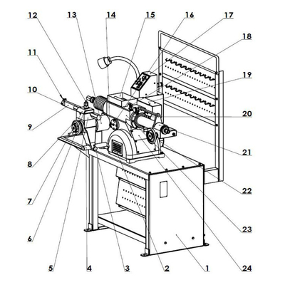 Brake Disc Lathe Brake Drum Lathe Machine C9370C Disc cutting machine For all vehicles