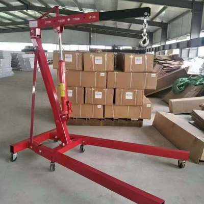 Pneumatic Foldable Shop Crane Engine Crane 2t