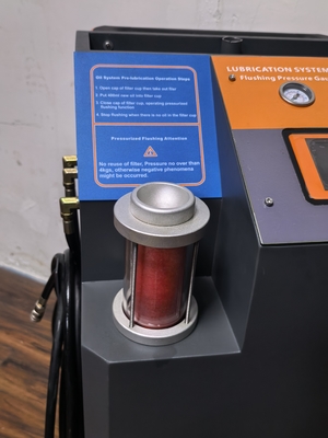 Automatic Lubricant Oil System Flushing Machine With Counting Function