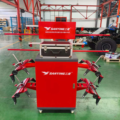 Camera based commercial wheel axle alignment system   2.4GHz Bluetooth wireless transmission technology Bus Wheel Alignment Equipment Heavy Duty Alignment Machine