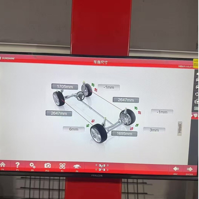 Automotive Alignment Machine Metal 110v Tire Alignment Machine High Accuracy And Free Alldata Update Car Tyre Alignment Machine