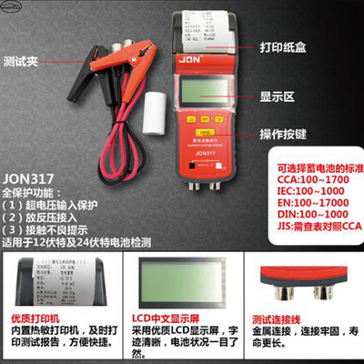 Full protection Automotive Battery Tester