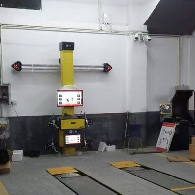 4PCS Camera Computer Control Sunshine wheel alignment machine Multi Language Support Four Tyre Alignment Machine Portable Wheel Alignment Machine