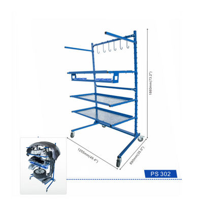 Multifunctional  Automotive Paint Racks  Car Lifting Paint Racks High Quality Painting  Frame