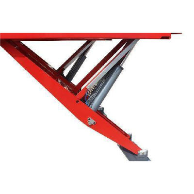 Y-shaped Vertical Rise Scissor Car Lift For Wheel Alignment Lift Heavy Duty 11 cylinders lifting capacity 5500kgs
