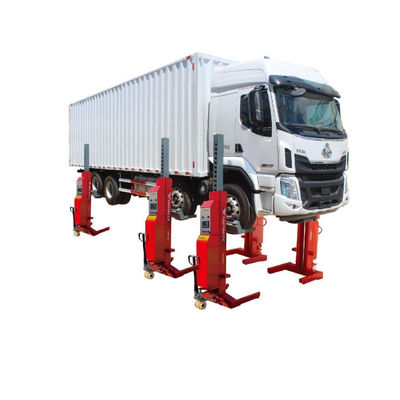 Commercial Vehicle Lift Movable Single Post Lifting System 30 Tons, 45 Tons