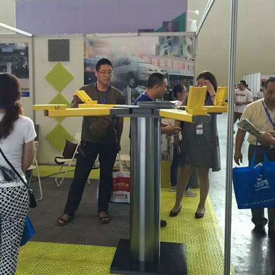 Hydraulic Ground Hidden Design Single Post Car Lift 3500kg For Car Washing 